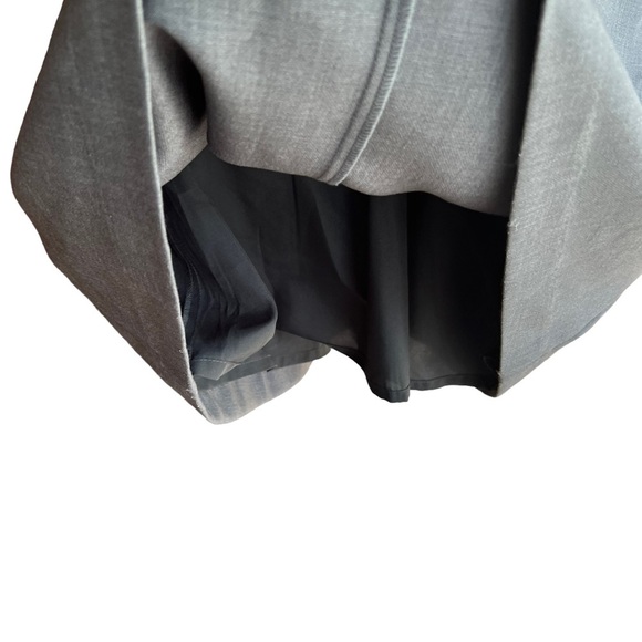 ✅Halogen Nordstrom Stitch Dark Gray Heather A-Line Dress sz 8 - Picture 6 of 8